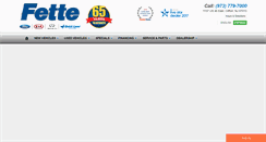 Desktop Screenshot of fetteauto.com
